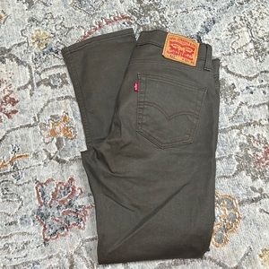 Army green Levi’s